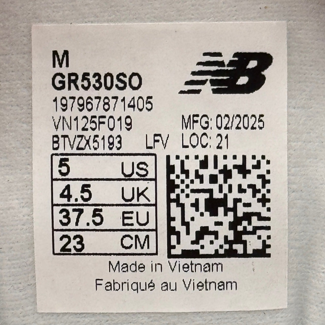 CS4164 - NEWBALANCE 530 WHITE BEIGE DS FB - 37,5