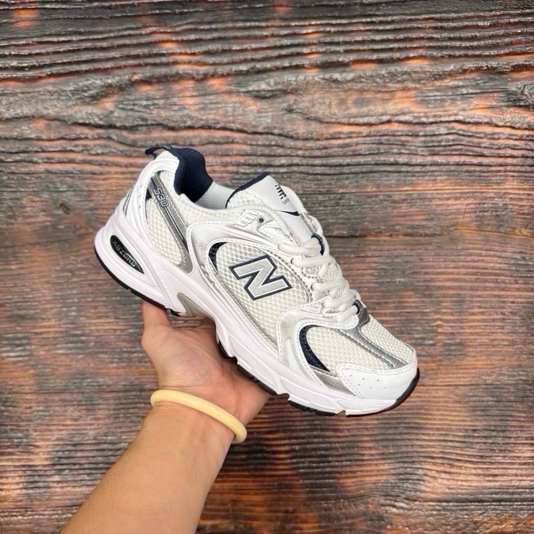 CS4186 - NEWBLANCE 530 SILVER NAVY DS - 37