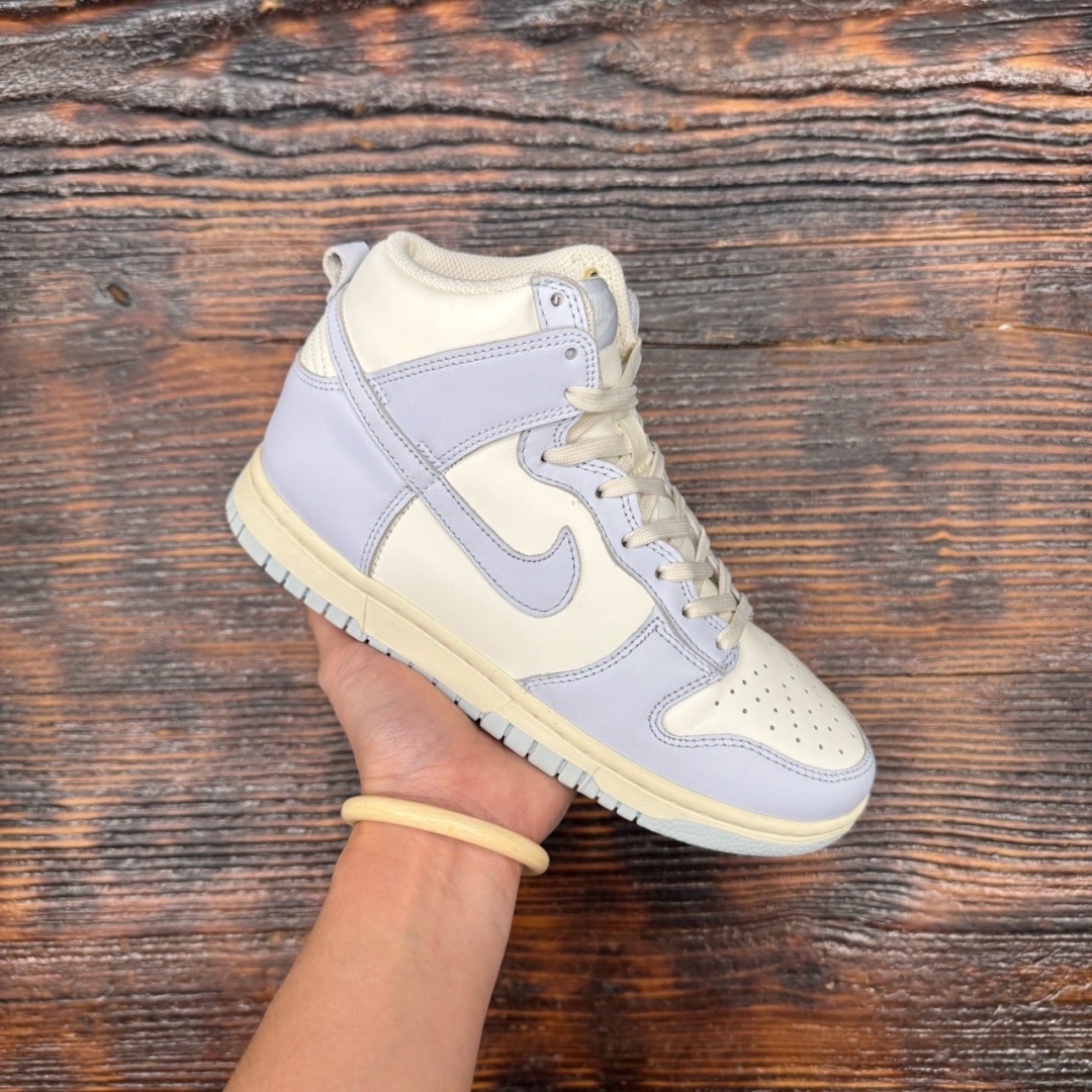 DU473 - DUNK HIGH FOOTBALL GREY - 36,5