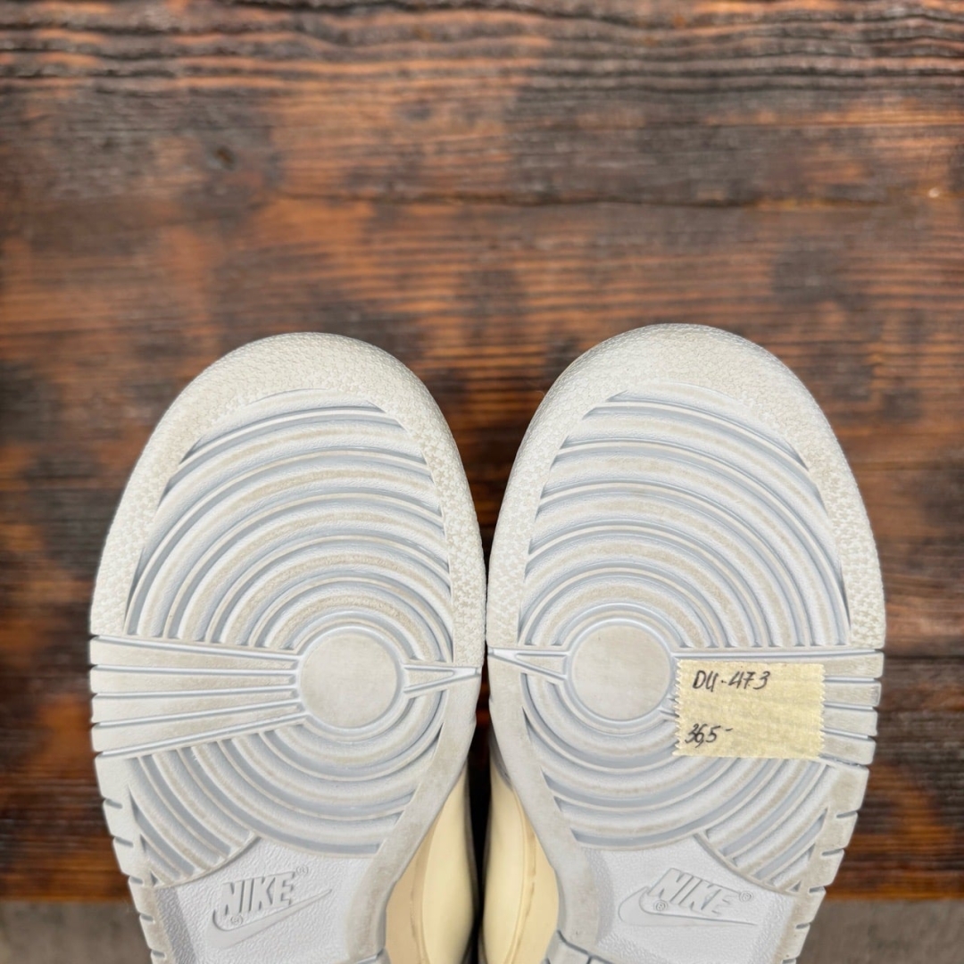 DU473 - DUNK HIGH FOOTBALL GREY - 36,5