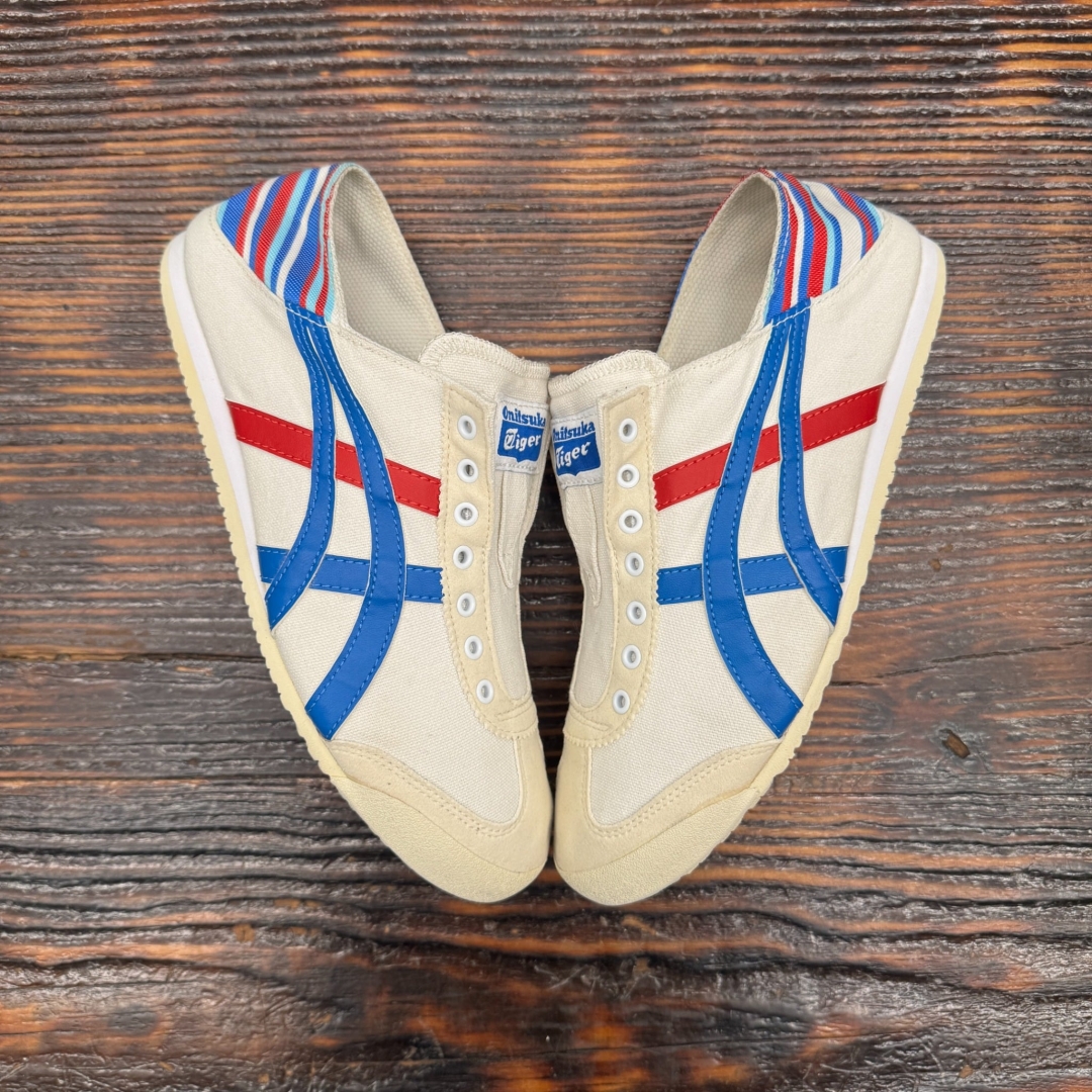 CS4286 - ONITSUKA TIGER PARATY WHITE BLUE - 40,5