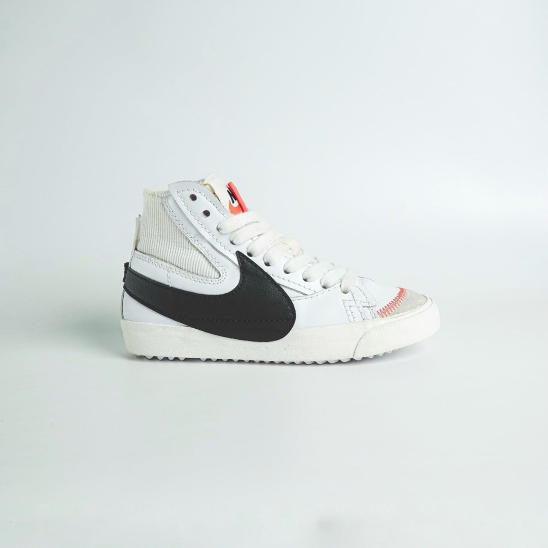 CS4323 - NIKE BLAZER MID JUMBO WHITE BLACK - 38