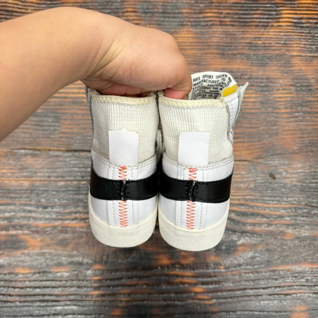 CS4323 - NIKE BLAZER MID JUMBO WHITE BLACK - 38