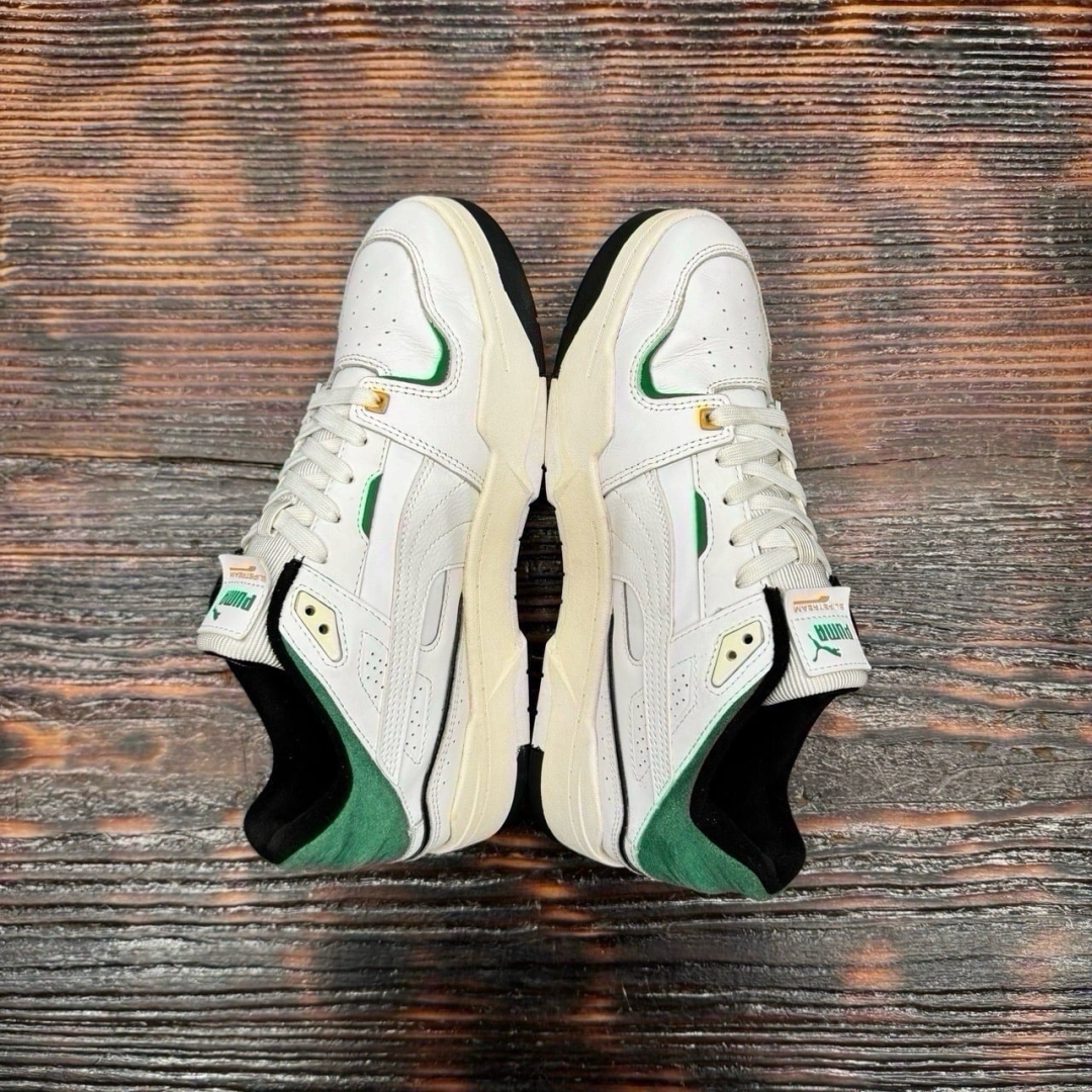 CS4327 - PUMA SLIPSTREAM WHITE GREEN - 42