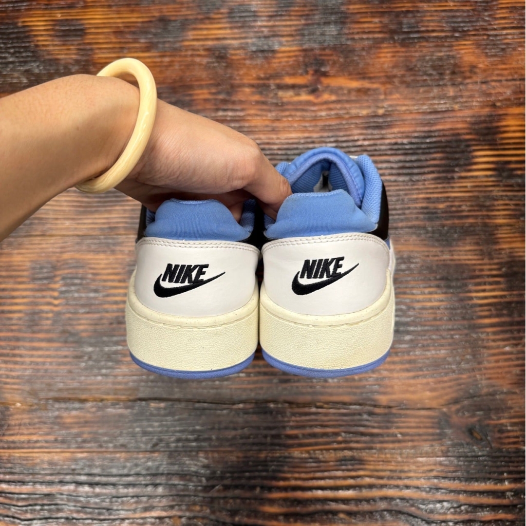 CS4334 - NIKE FULL FORCE WHITE BLUE - 40