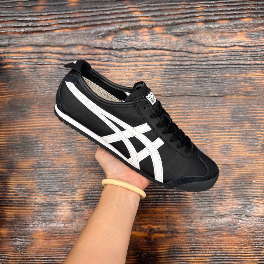 CS4338 - ONITSUKA TIGER MEXICO 66 BLACK WHITE DS FB - 42,5