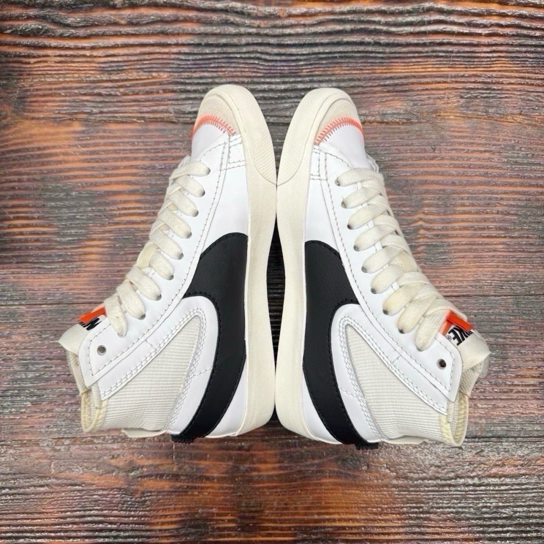 CS4372 - NIKE BLAZER MID JUMBO WHITE BLACK - 42