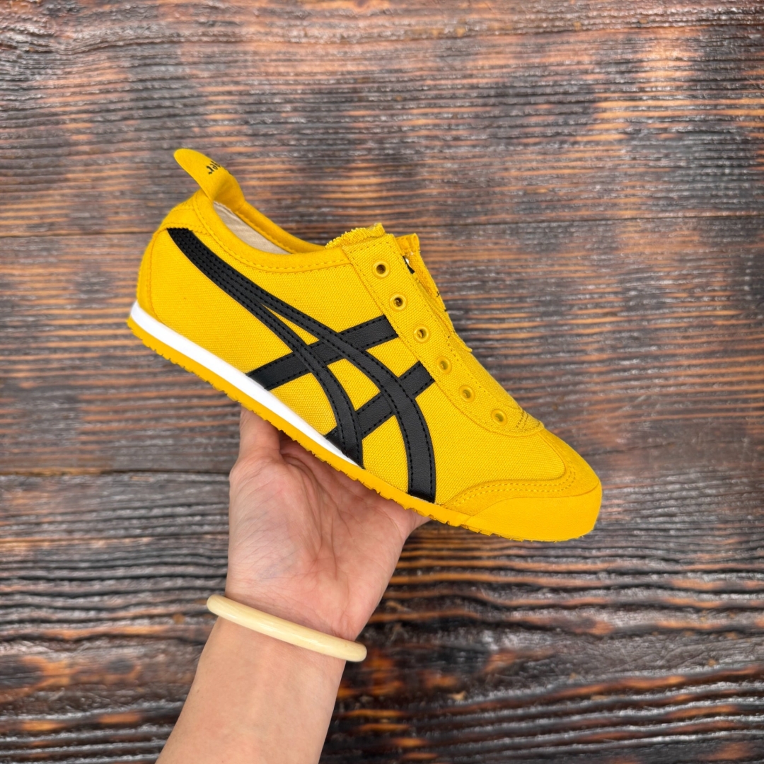 CS4430 - ONITSUKA TIGER MEXICO 66 SLIP ON YELLOW DS - 36