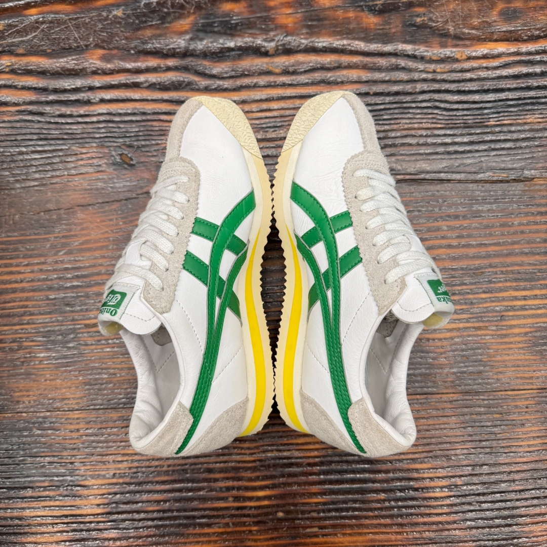 CS4477 - ONITSUKA TIGER CORSAIR WHITE GREEN - 36