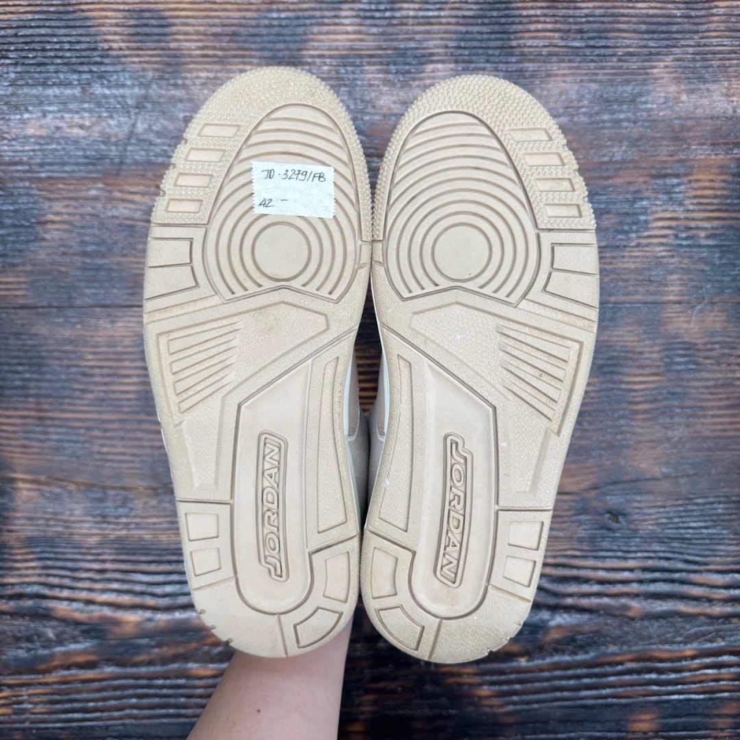 JD3279 - JORDAN COURT SIDE 23 KHAKI BROWN FB - 42