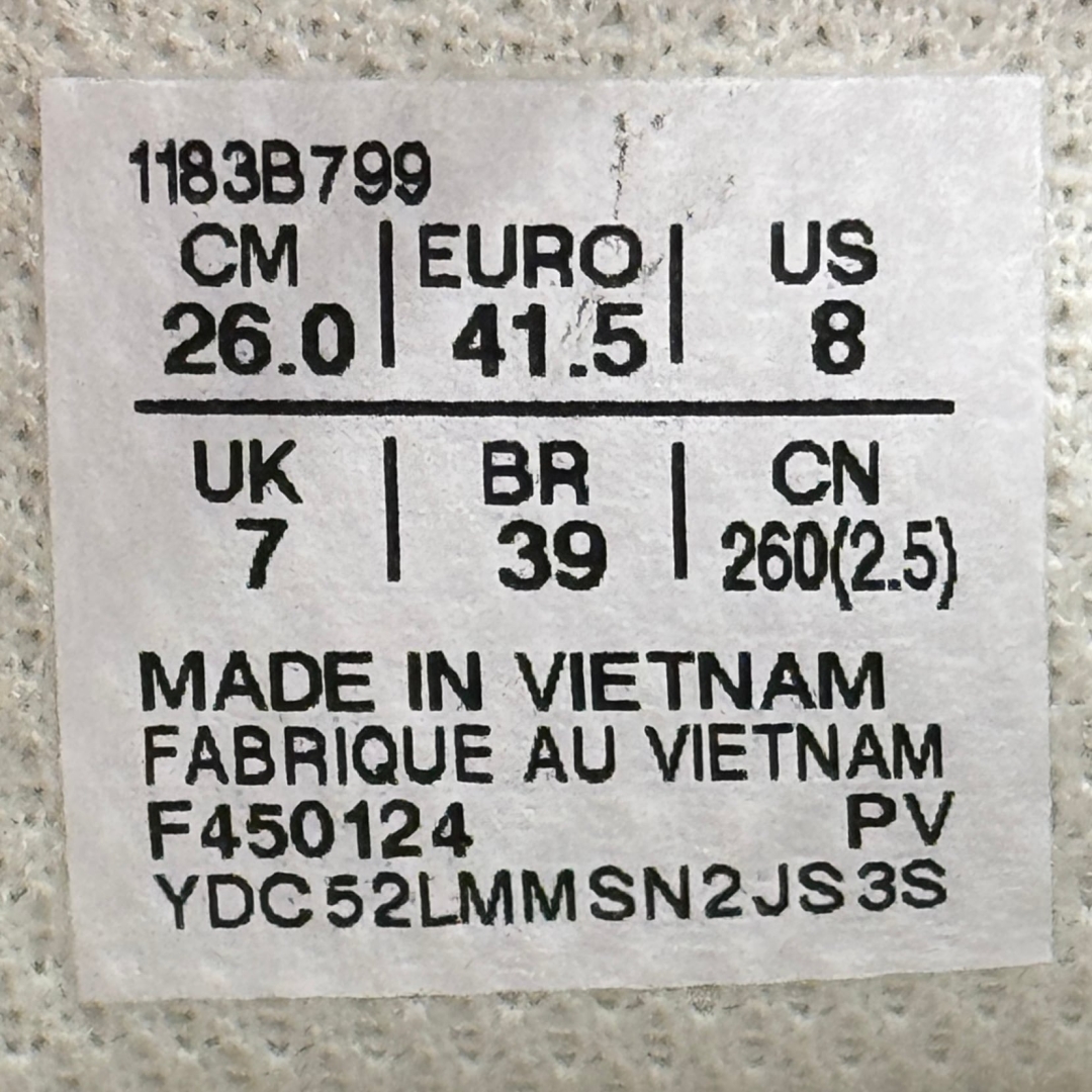 CS4649 - ONITSUKA TIGER ADVANTIN WHITE BLACK DS FB - 41,5