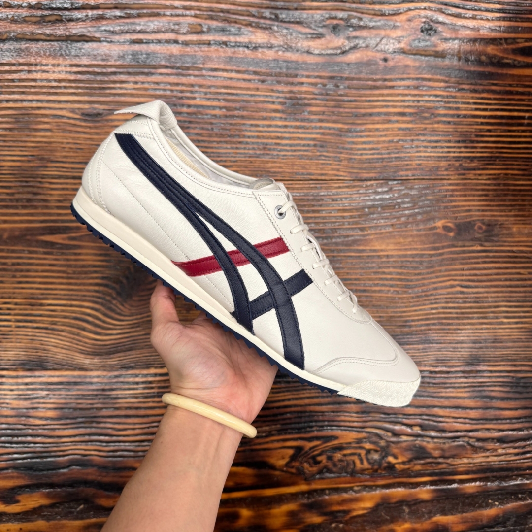 CS4651 - ONITSUKA TIGER MEXICO 66 SD CREAM PEACOAT DS FB - 46