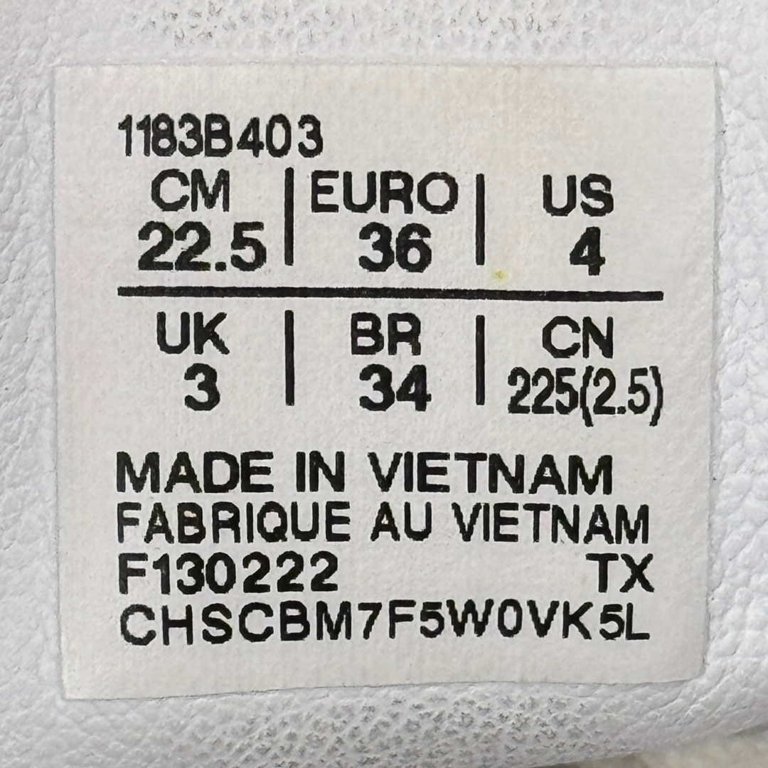 CS4684 - ONITSUKA TIGER GSM SD WHITE - 36