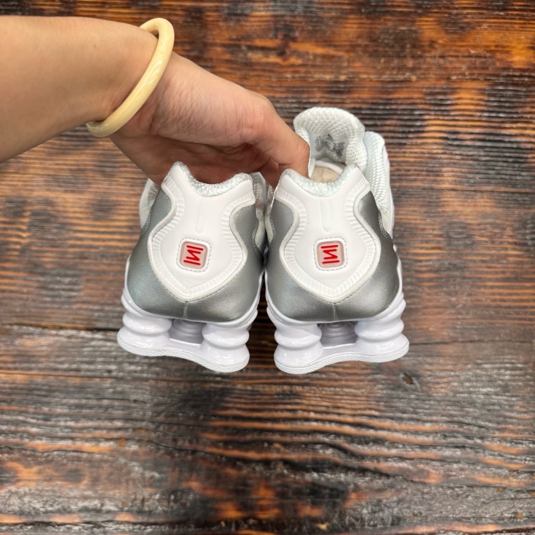 CS4727 - NIKE SHOX TL WHITE SILVER DS FB - 41