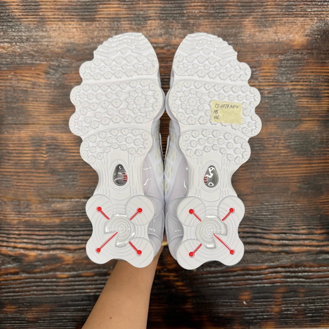 CS4727 - NIKE SHOX TL WHITE SILVER DS FB - 41