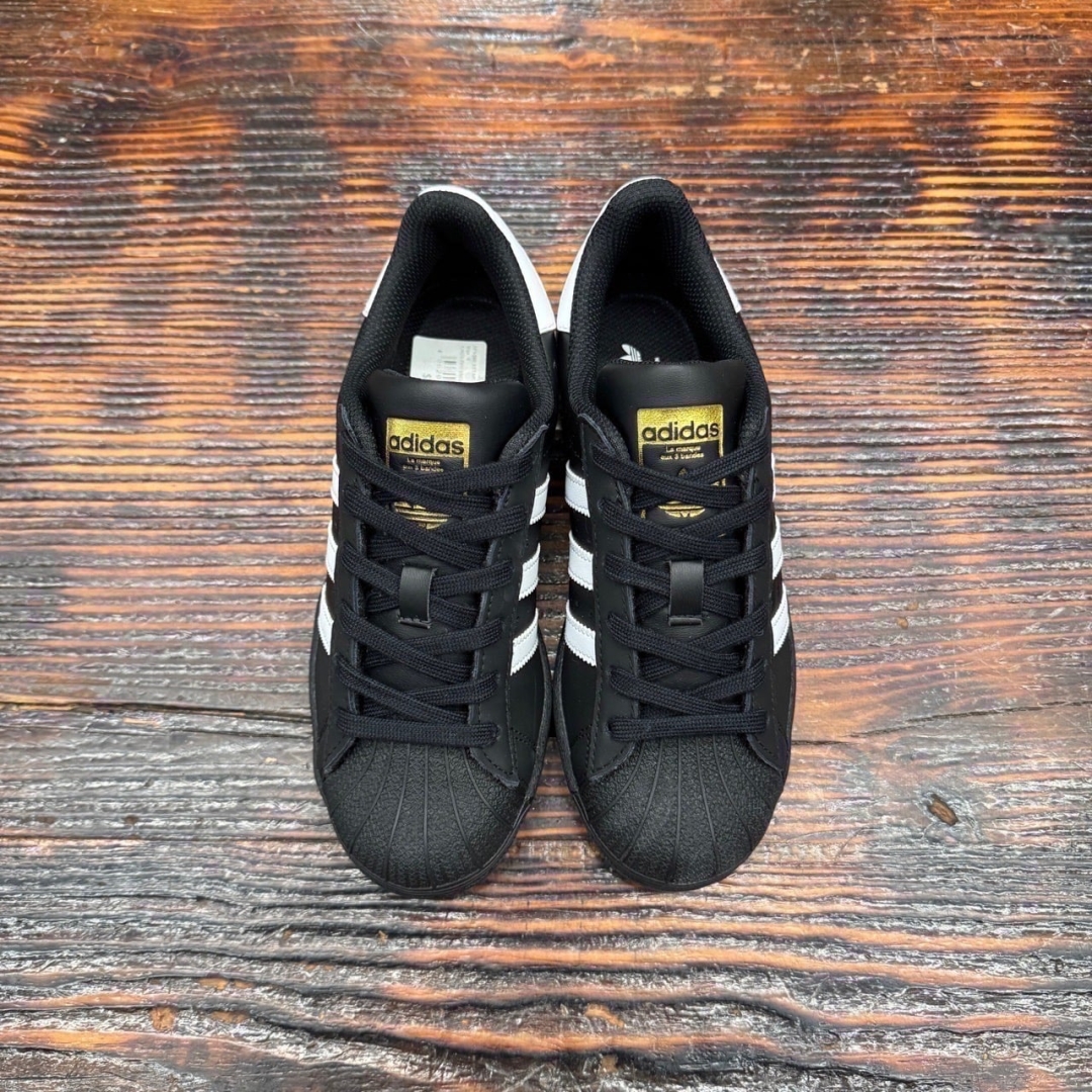 CS4739 - ADIDAS SUPERSTAR ALL BLACK DS FB - 36