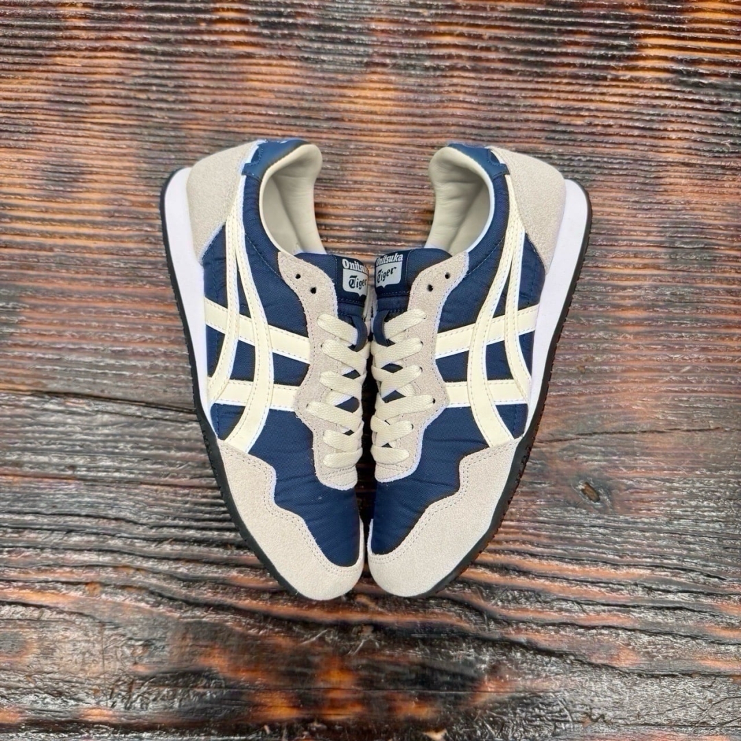CS4740 - ONITSUKA TIGER SERRANO NAVY LN FB - 36
