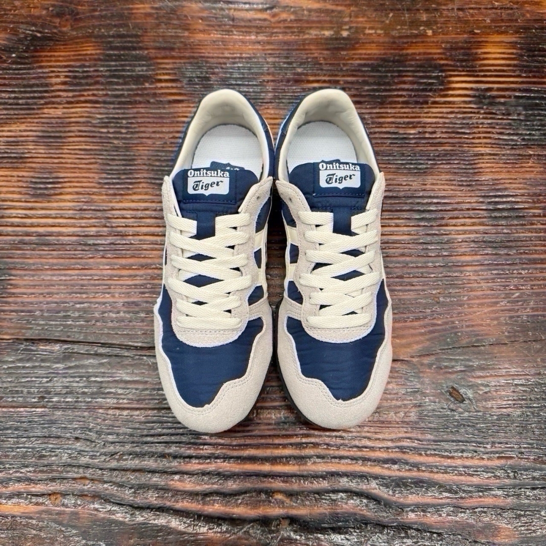 CS4740 - ONITSUKA TIGER SERRANO NAVY LN FB - 36