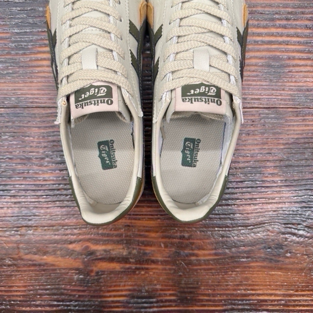 CS4750 - ONITSUKA TIGER RUNSPARK BEIGE OLIVE - 38