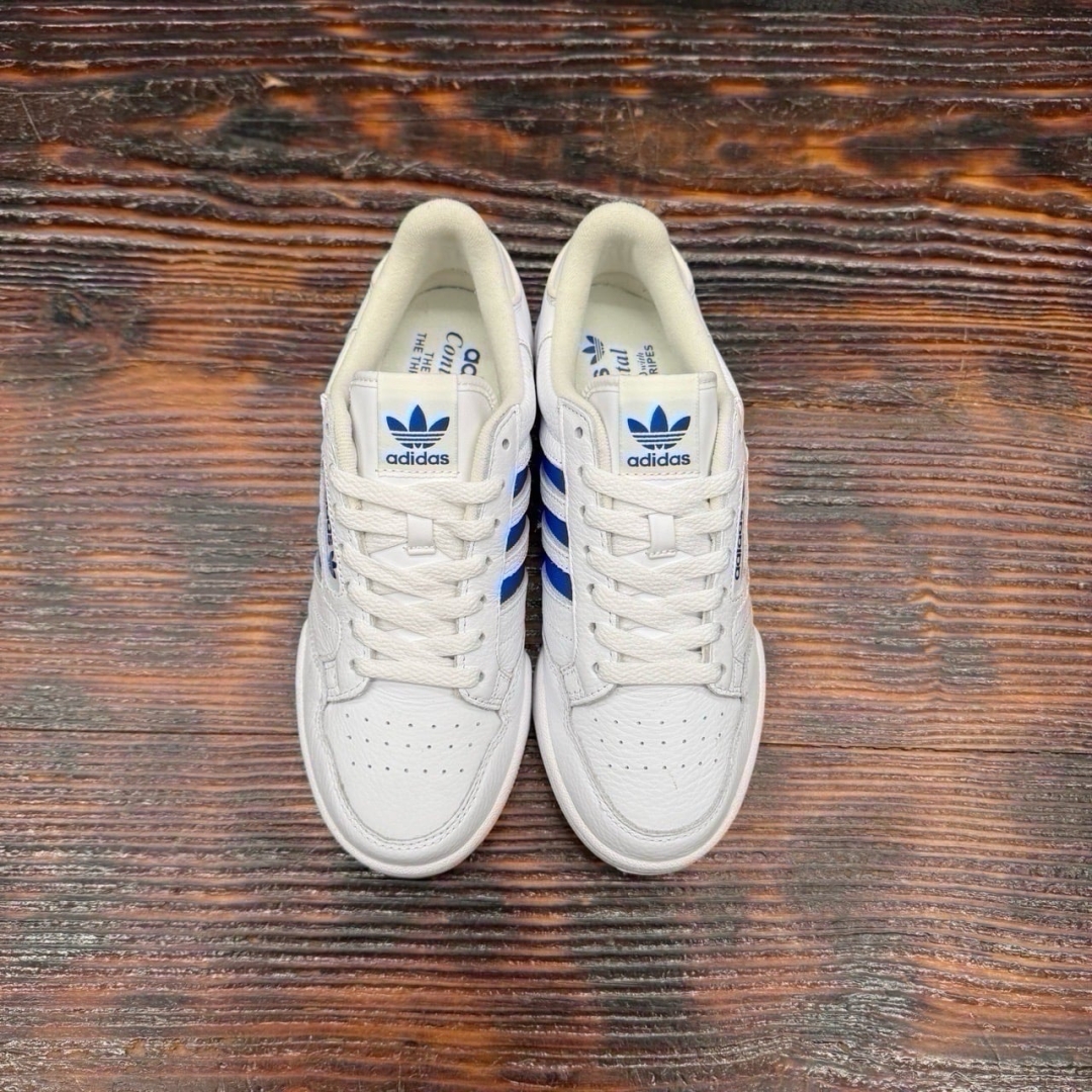 CS4757 - ADIDAS CONTINENTAL 80 STRIPES WHITE BLUE DS FB