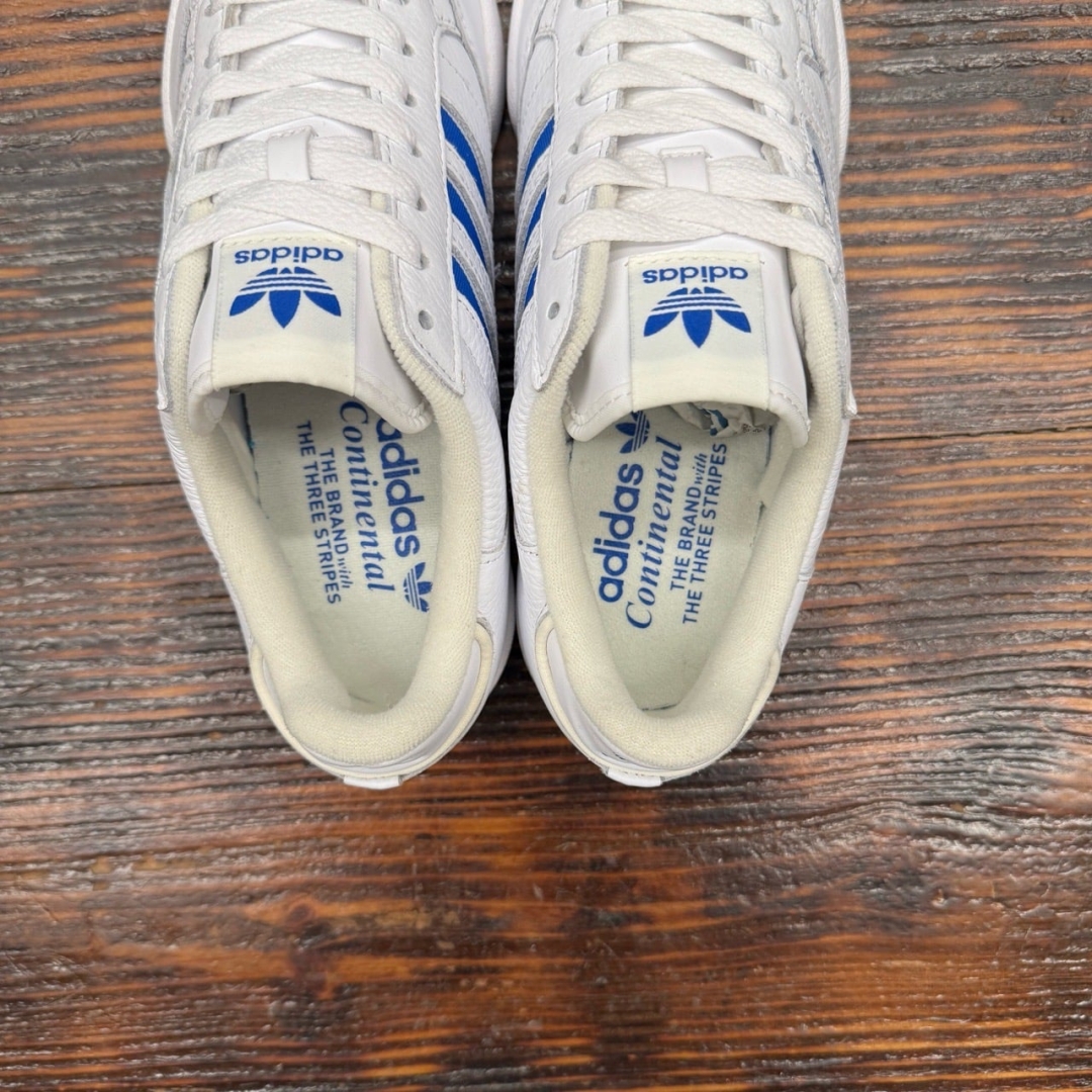 CS4757 - ADIDAS CONTINENTAL 80 STRIPES WHITE BLUE DS FB