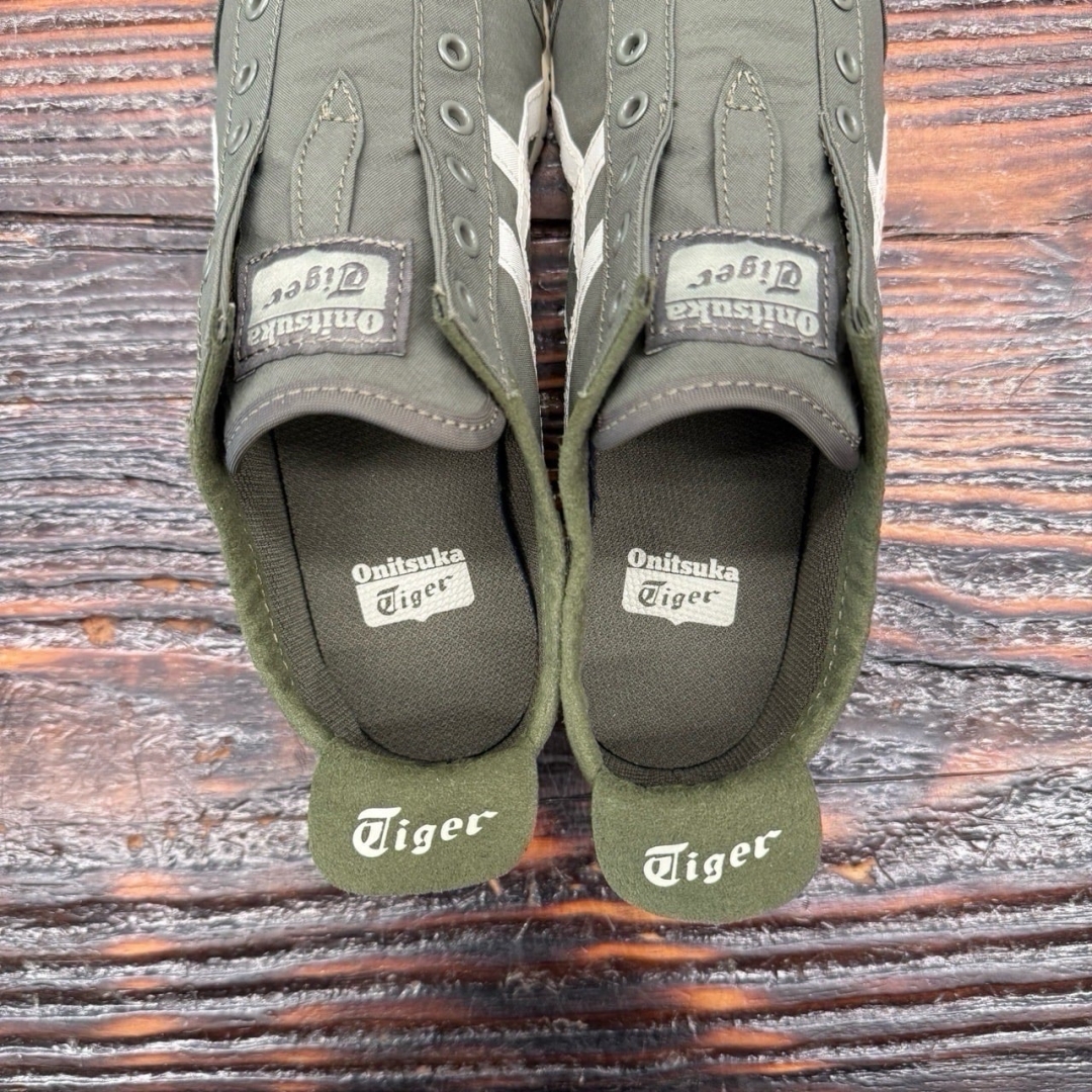 CS4760 - ONITSUKA TIGER MEXICO 66 SLIP ON OLIVE LN FB - 36