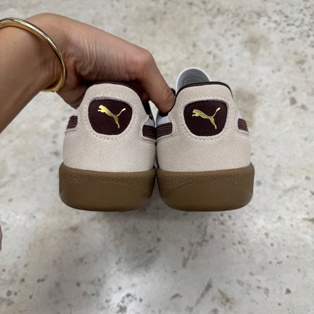T826CS17 - PUMA PALERMO BROWN WHITE GUM DS FB - 43