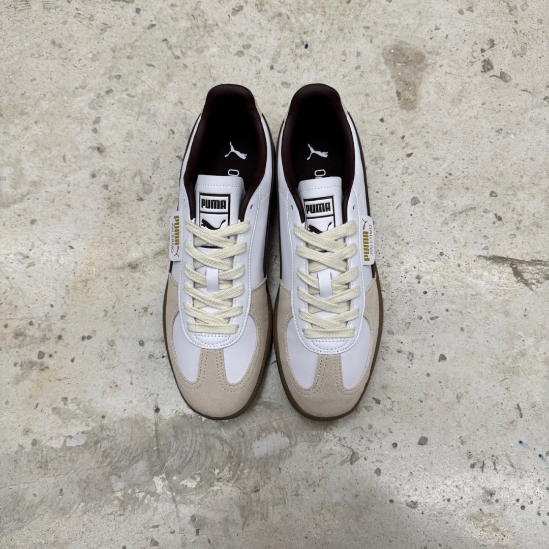 T826CS17 - PUMA PALERMO BROWN WHITE GUM DS FB - 43
