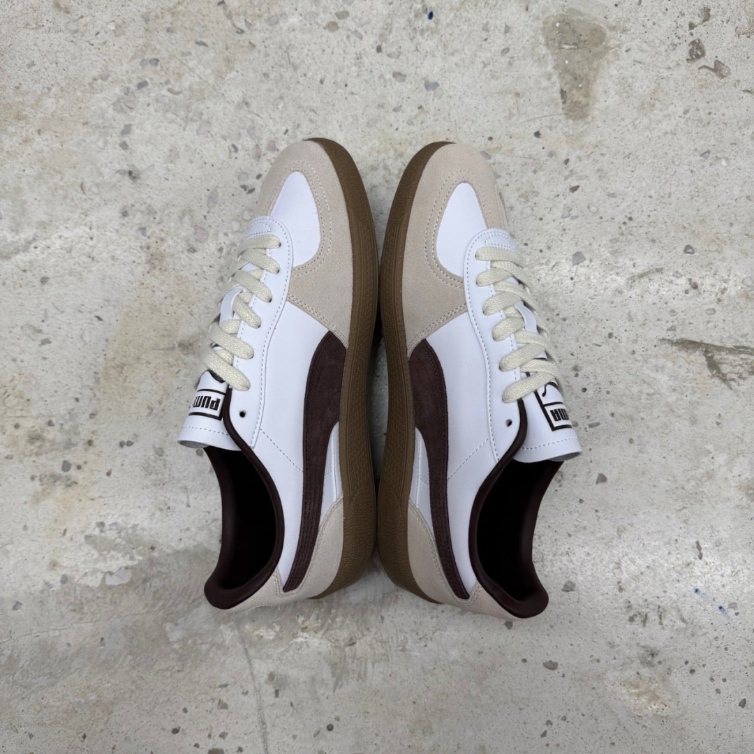 T826CS17 - PUMA PALERMO BROWN WHITE GUM DS FB - 43