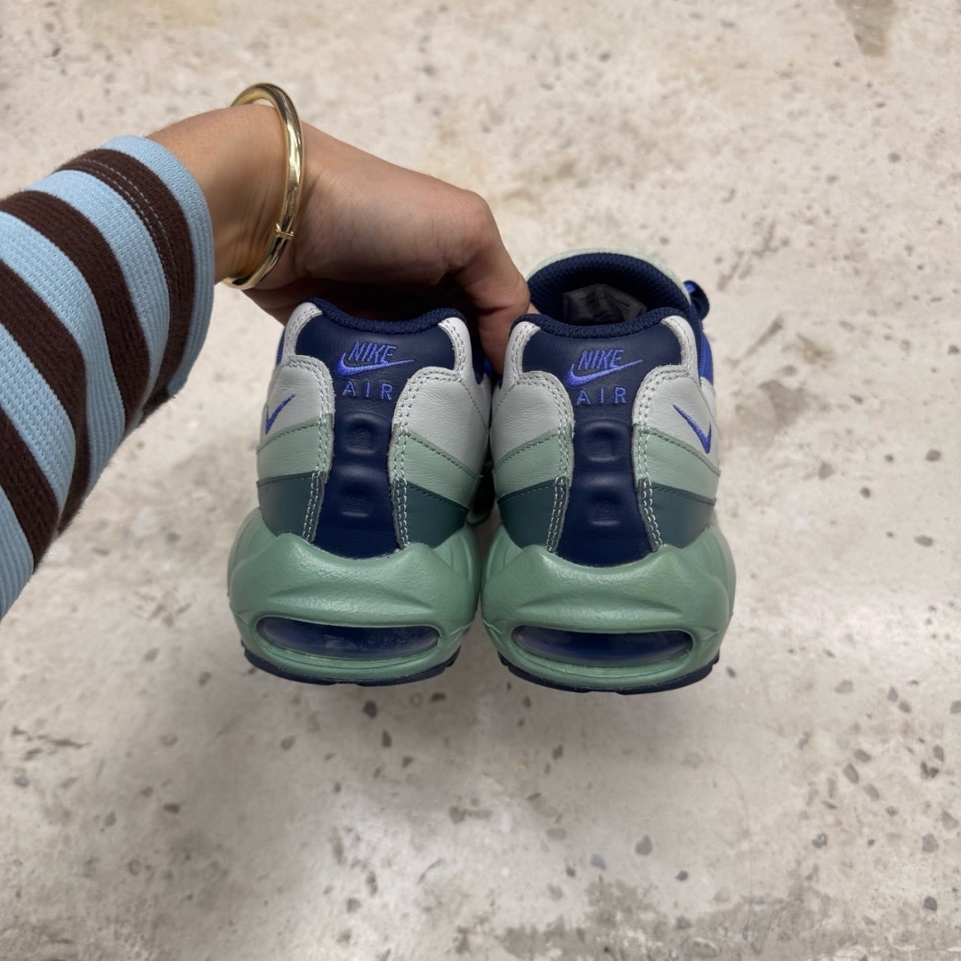 T826AM6 - NIKE AIR MAX 95 BY YOU GREY GREEN BLUE DS FB - 42