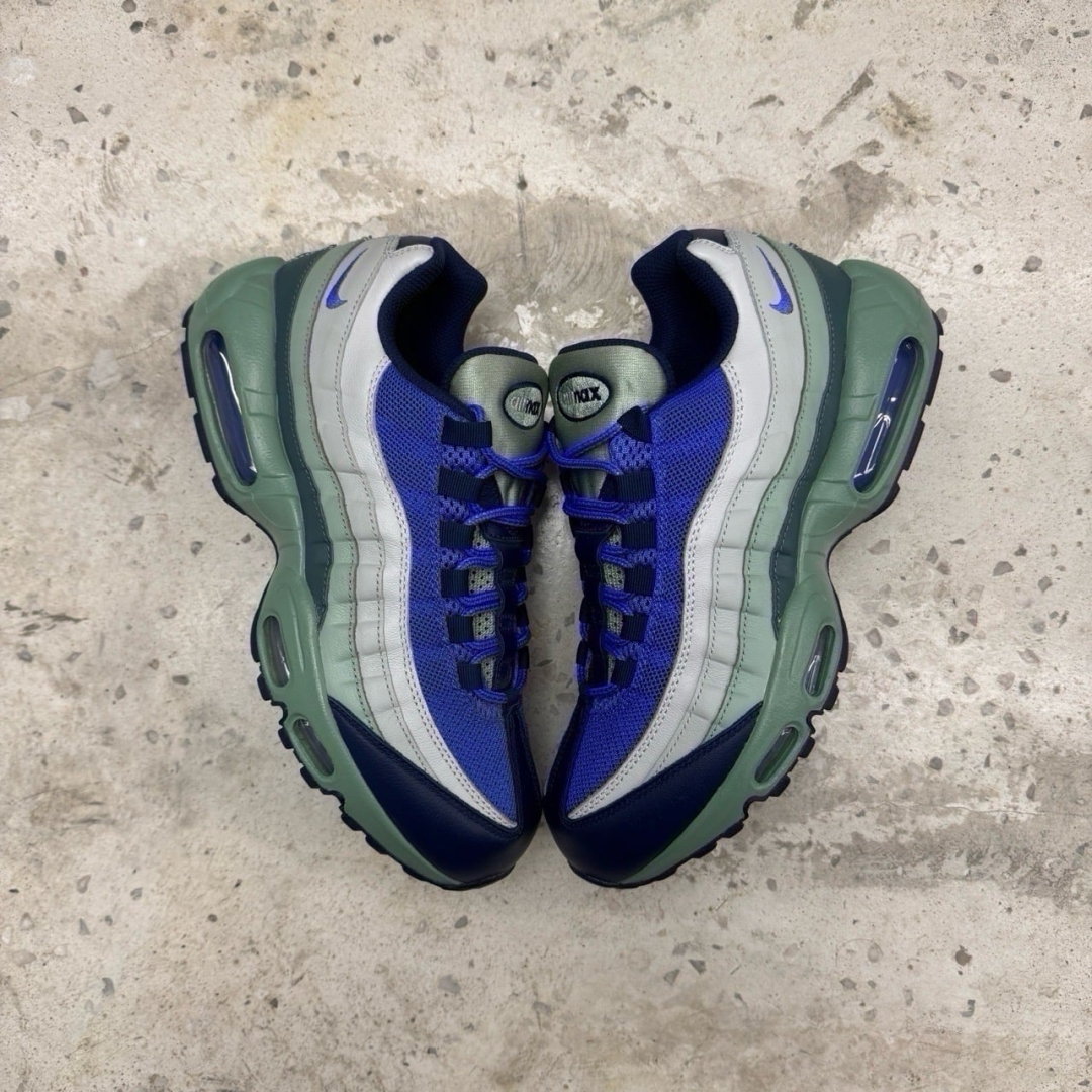 T826AM6 - NIKE AIR MAX 95 BY YOU GREY GREEN BLUE DS FB - 42