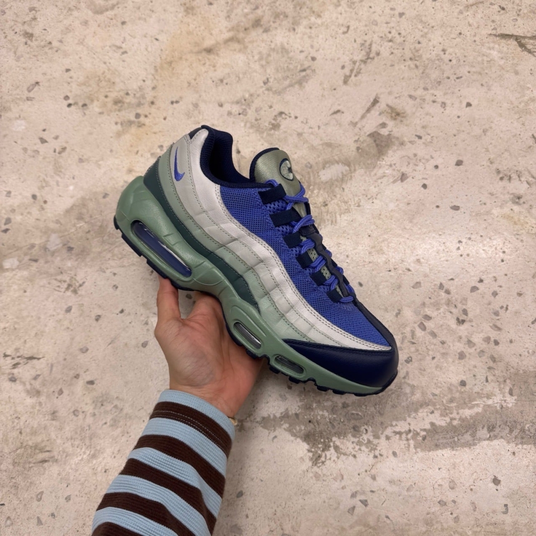 T826AM6 - NIKE AIR MAX 95 BY YOU GREY GREEN BLUE DS FB - 42