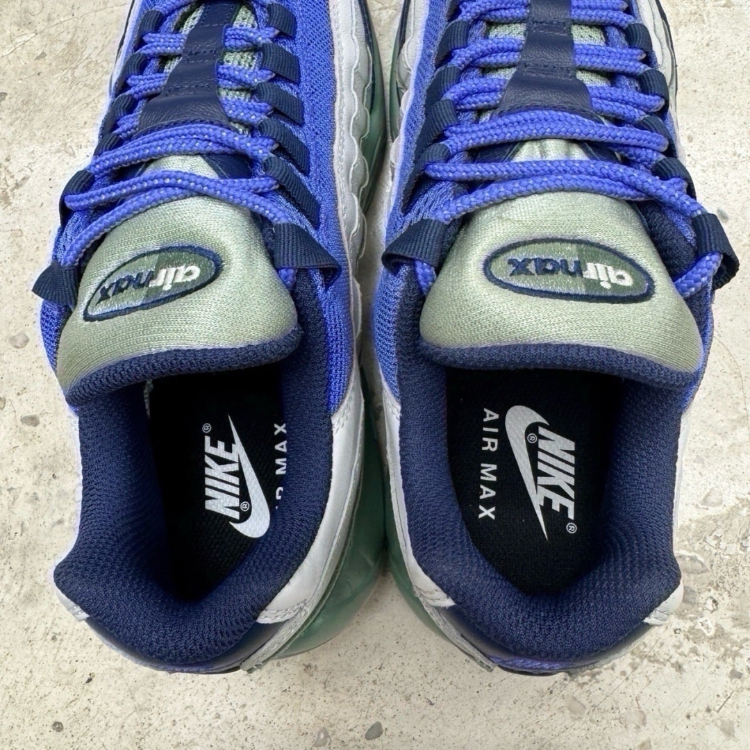 T826AM6 - NIKE AIR MAX 95 BY YOU GREY GREEN BLUE DS FB - 42