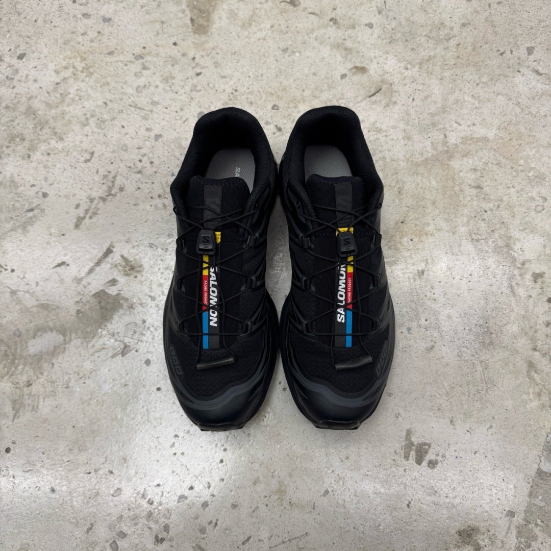 T826CS25 - SALOMON XT-6 BLACK FB - 42
