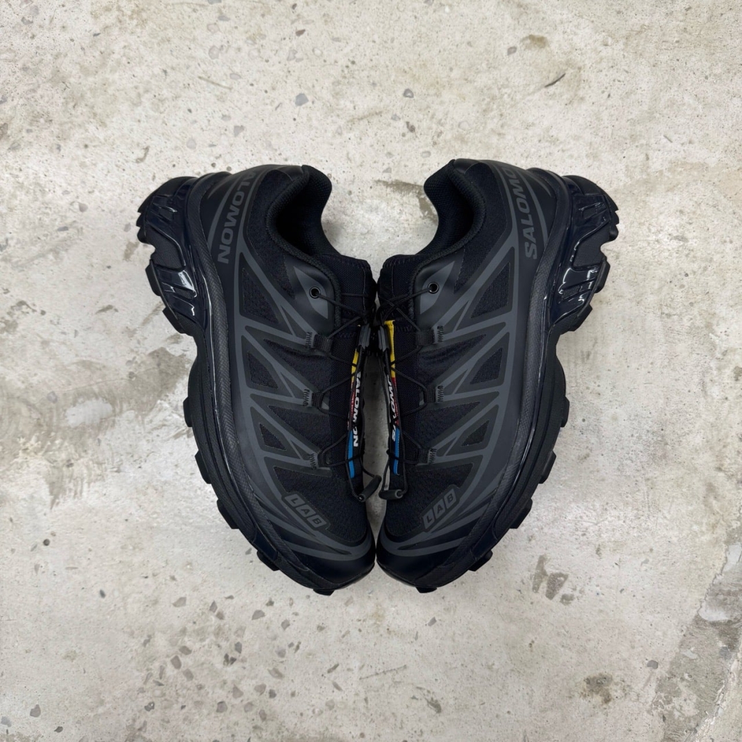 T826CS25 - SALOMON XT-6 BLACK FB - 42
