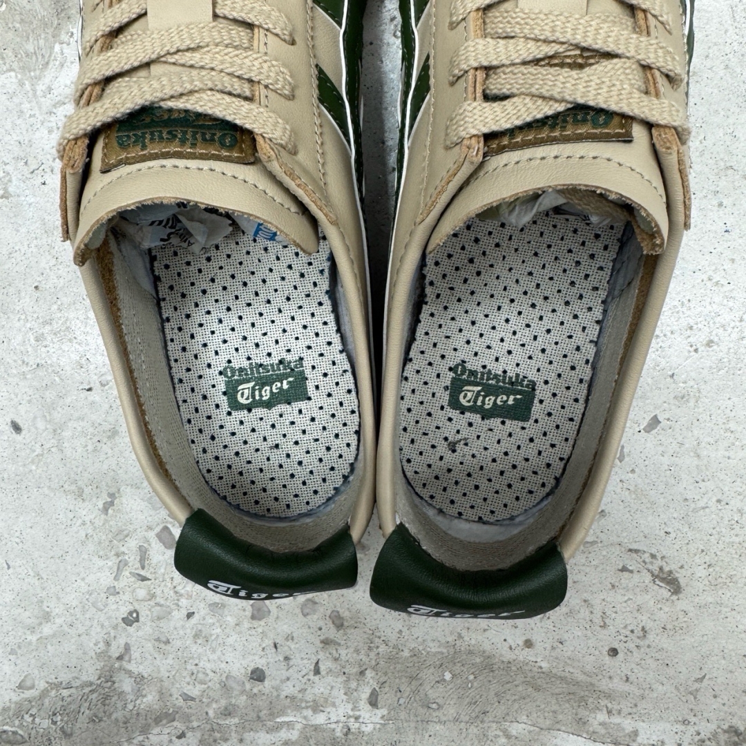 T826CS27 - ONITSUKA TIGER MEXICO 66 BEIGE GREEN - 42,5