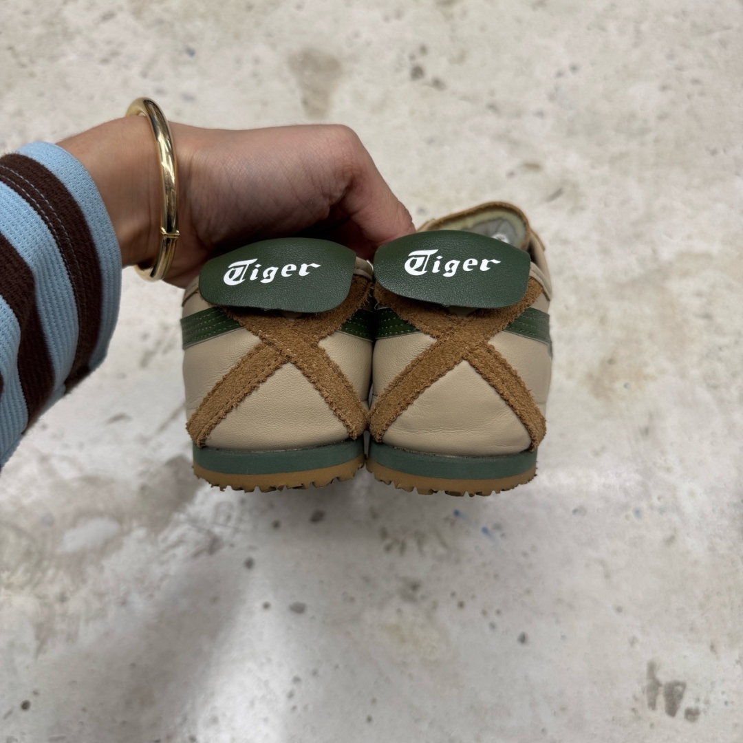 T826CS27 - ONITSUKA TIGER MEXICO 66 BEIGE GREEN - 42,5