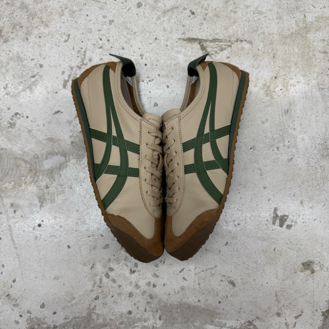 T826CS27 - ONITSUKA TIGER MEXICO 66 BEIGE GREEN - 42,5