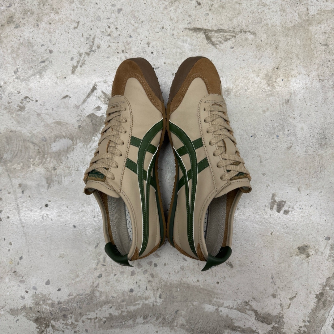 T826CS27 - ONITSUKA TIGER MEXICO 66 BEIGE GREEN - 42,5
