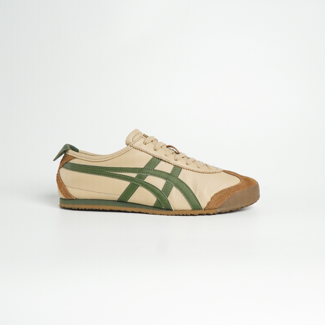 T826CS27 - ONITSUKA TIGER MEXICO 66 BEIGE GREEN - 42,5