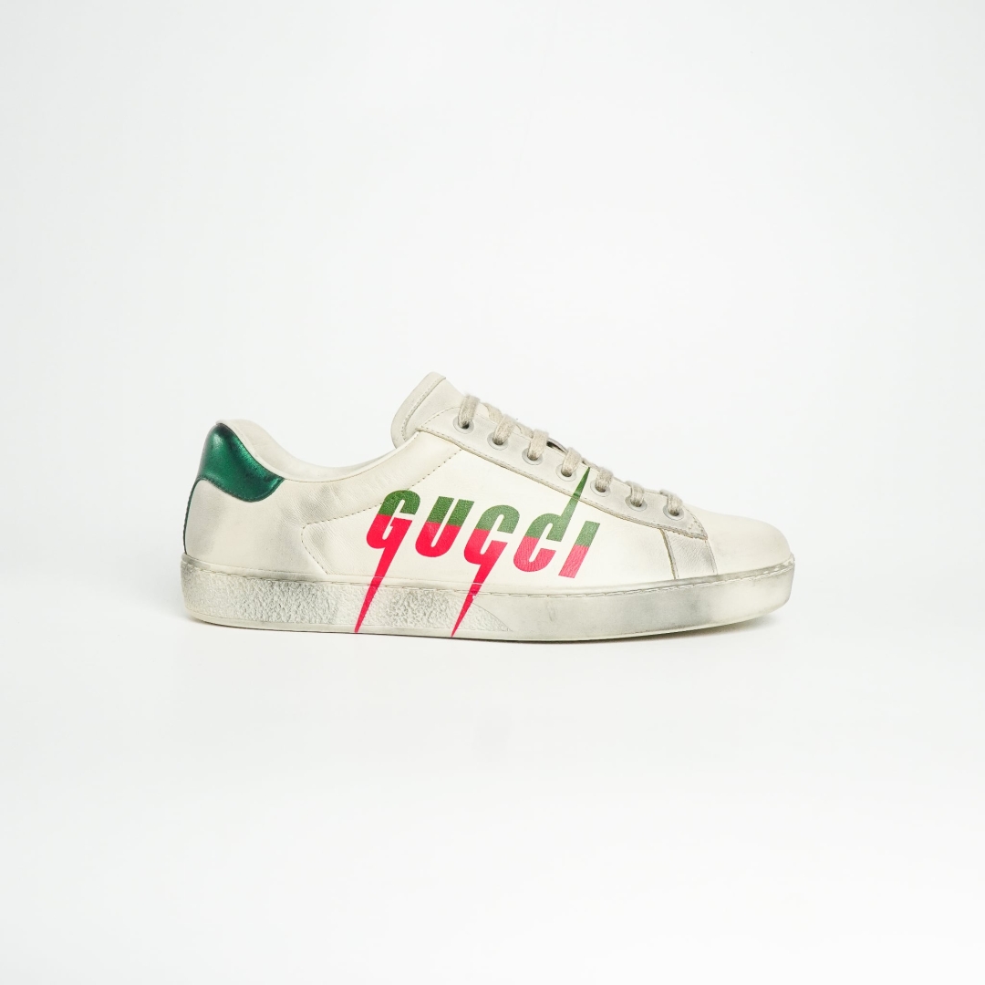 T826CS56 - GUCCI ACE BLADE - 7.5
