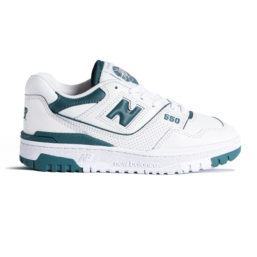 New Balance 550 WHITE GREEN - BBW550BI
