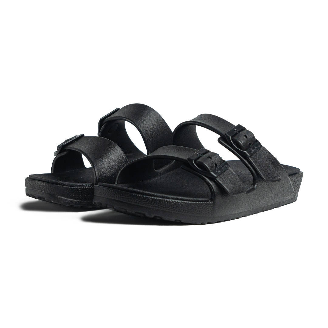 SKECHERS SLIDE BLACK 