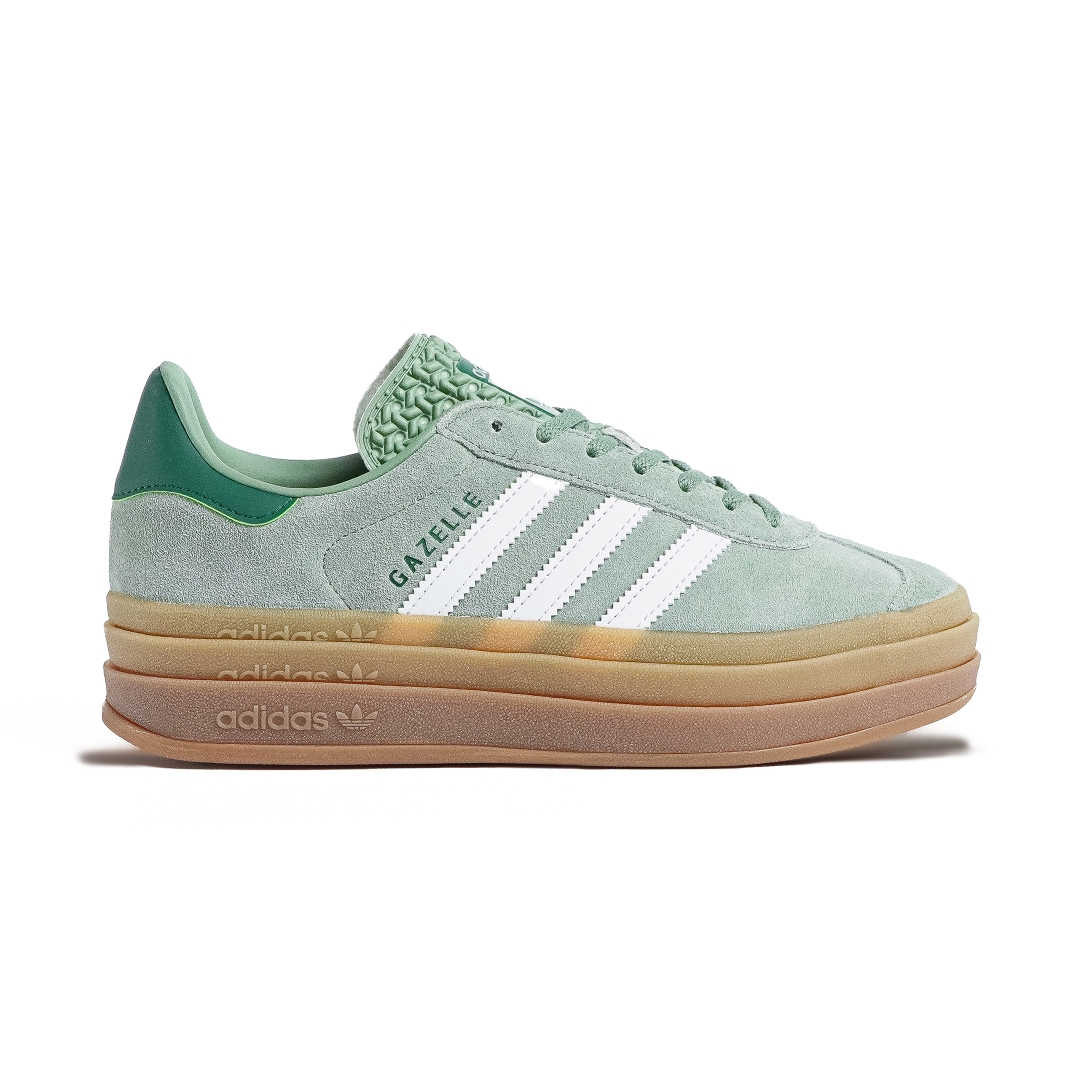Adidas Gazelle Bold Silver Green - ID6998