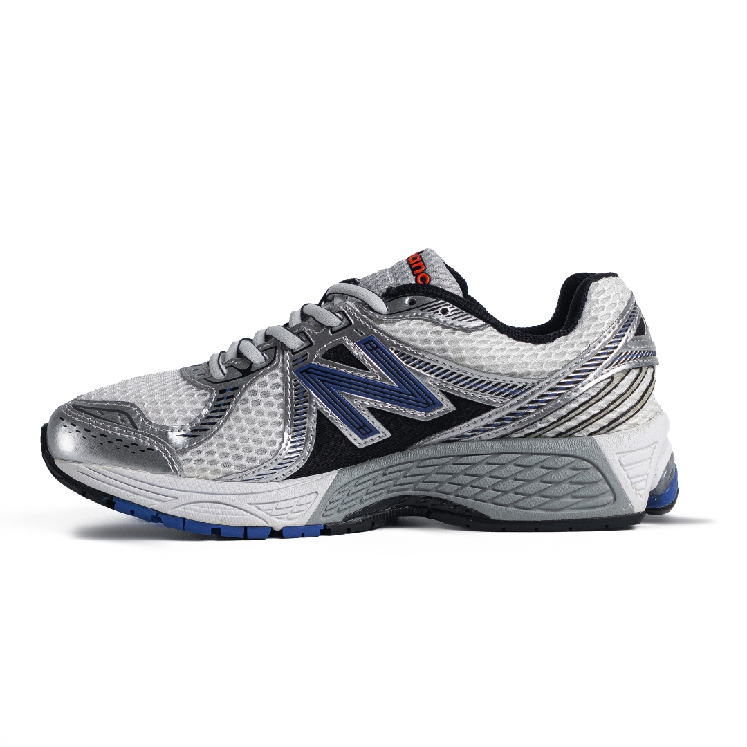 New Balance 860v2 White Team Royal Silver - ML860XB