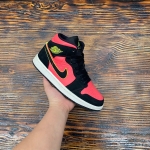 Jd1623 - 1s Mid Black Pink - 36.5