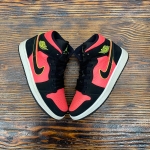 Jd1623 - 1s Mid Black Pink - 36.5