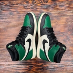 JD2165 - JORDAN 1 HIGH PINE GREEN FB - 45