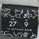 T526CS48 - BAPE SK8 STA BLACK WHITE GREY DS FB - 9