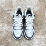 T526CS48 - BAPE SK8 STA BLACK WHITE GREY DS FB - 9